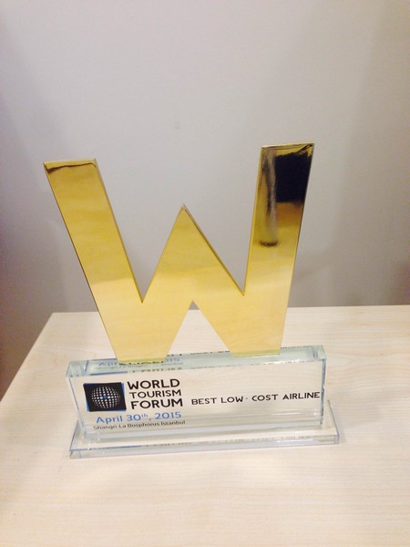 Air Arabia named Best Low-Cost Carrier at World Tourism Forum Awards in Istanbul 